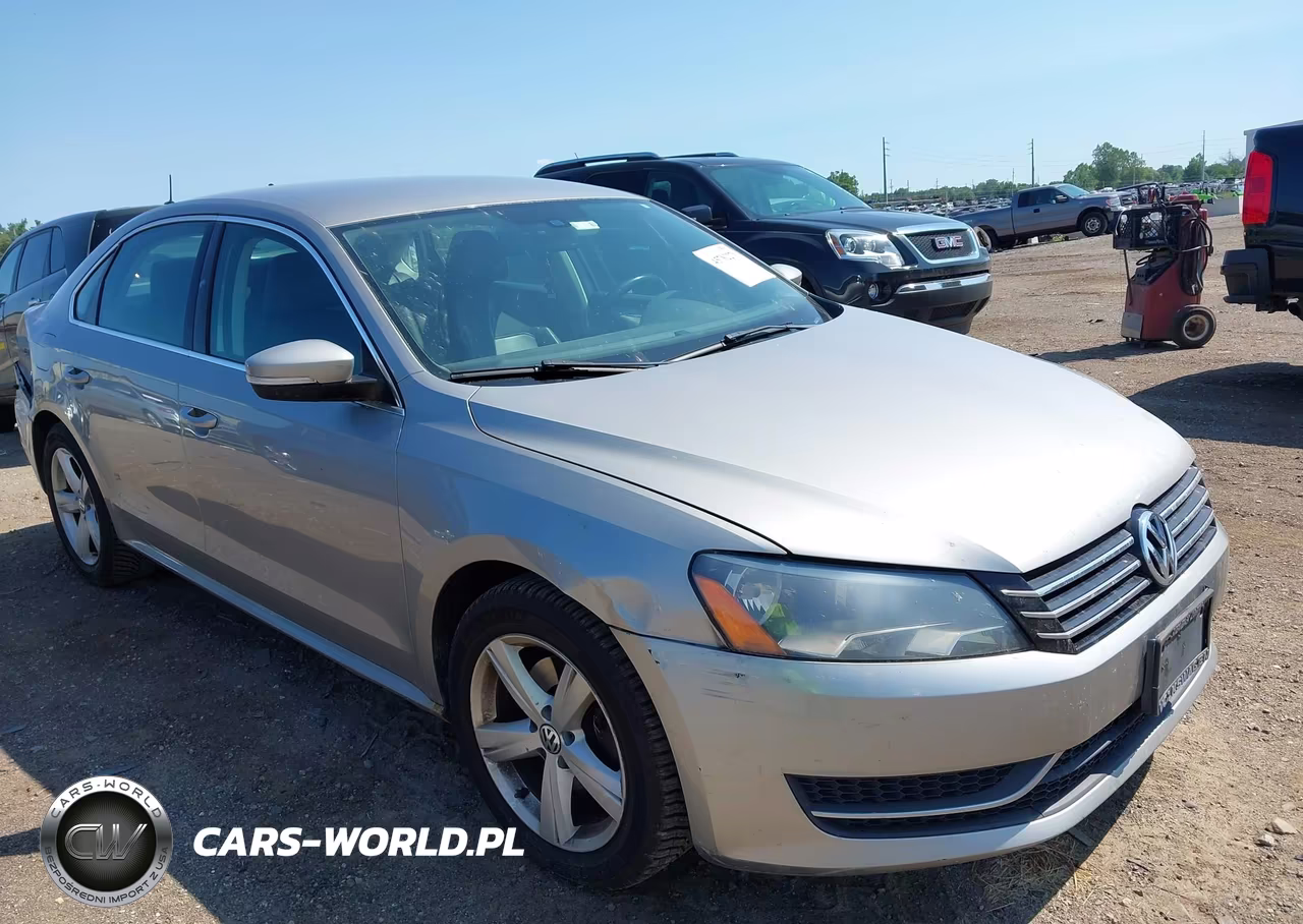 2012 Volkswagen Passat 2.5L Se VIN:1VWBP7A39CC076581 - 12