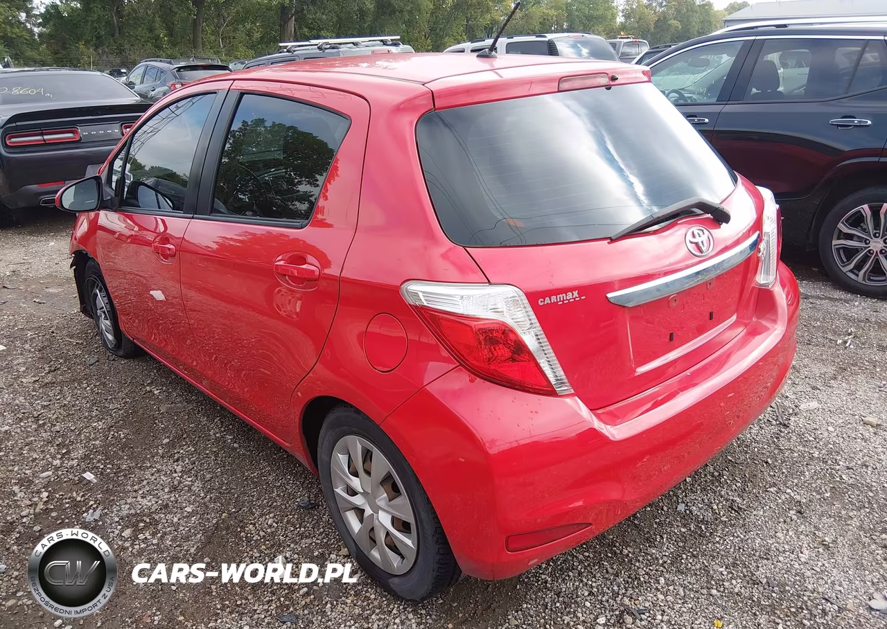 2014 Toyota Yaris Le (Tmc-Cbu Plant) VIN:JTDKTUD3XED578554 - 3