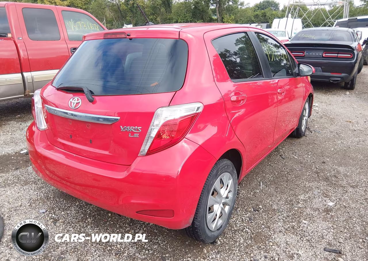 2014 Toyota Yaris Le (Tmc-Cbu Plant) VIN:JTDKTUD3XED578554 - 4