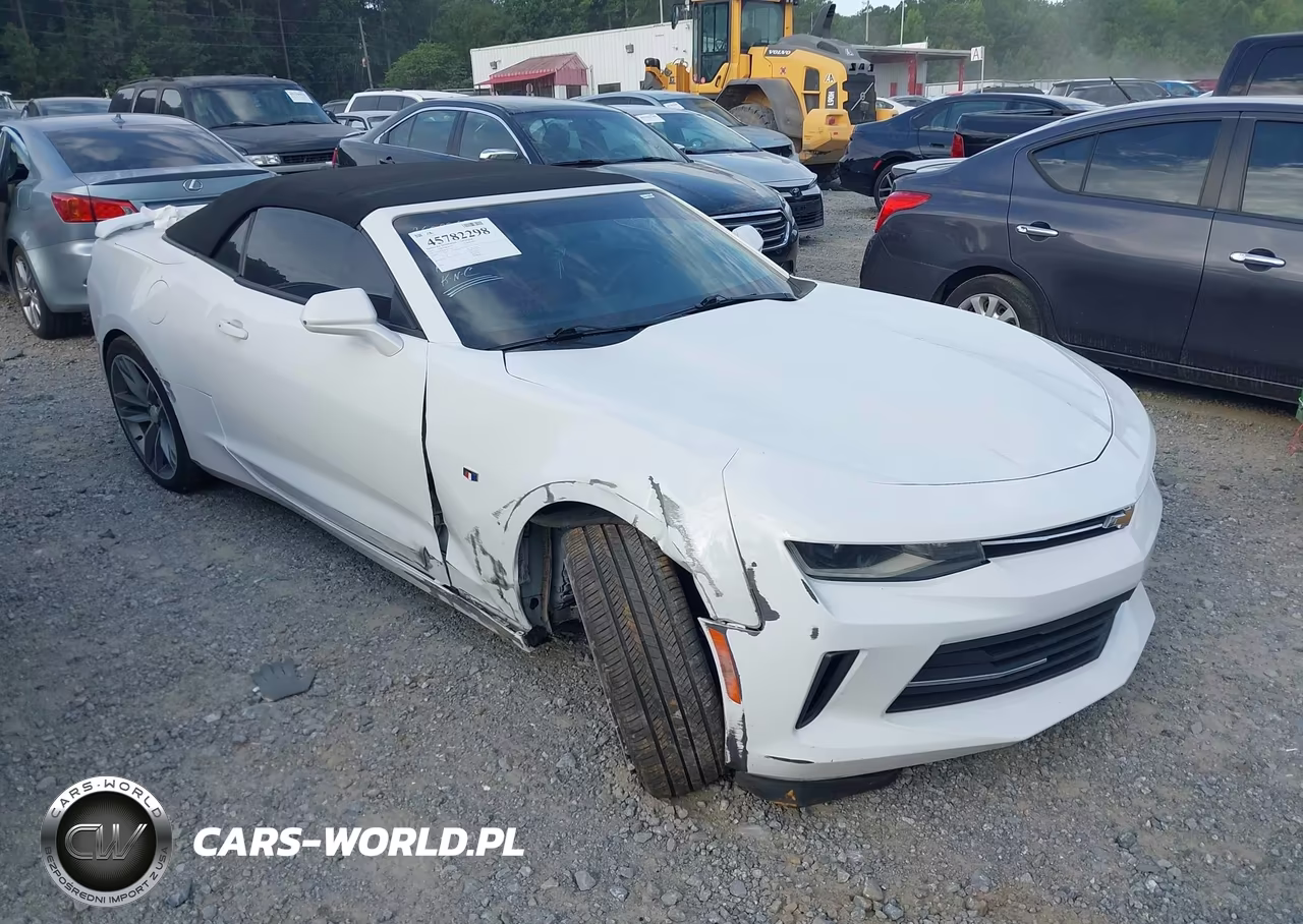 2017 Chevrolet Camaro 2Lt VIN:1G1FD3DS8H0105286 - 1