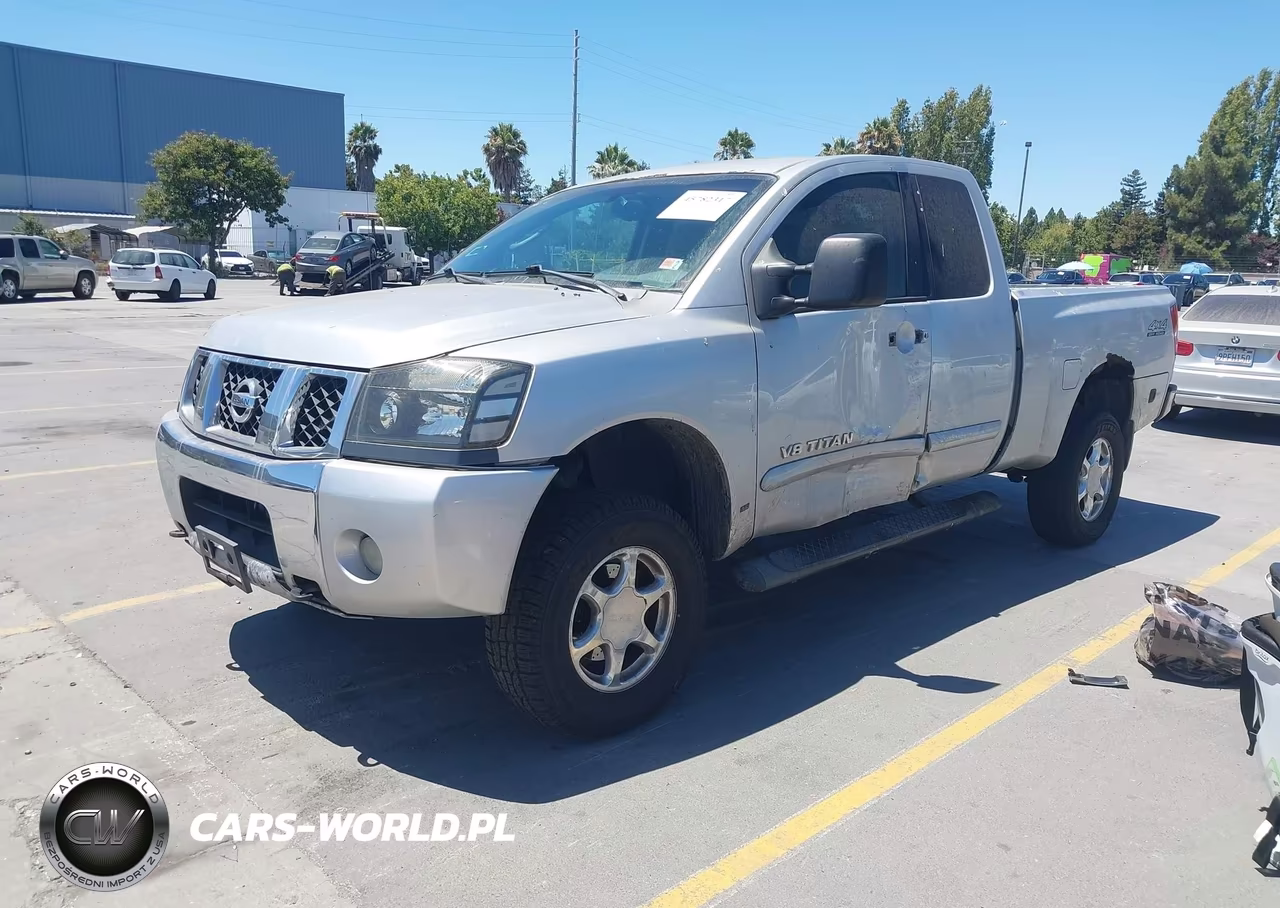 2006 Nissan Titan Se VIN:1N6AA06B26N543191 - 2