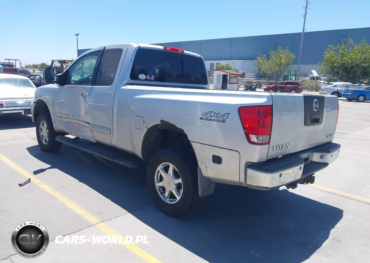 2006 Nissan Titan Se VIN:1N6AA06B26N543191 - 3
