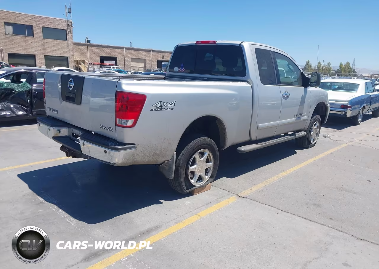 2006 Nissan Titan Se VIN:1N6AA06B26N543191 - 4