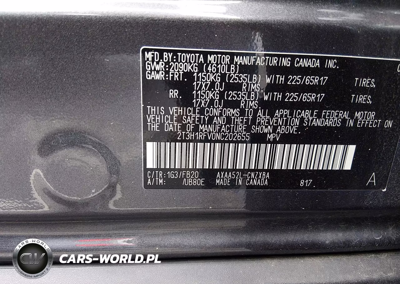 2022 Toyota Rav4 Le VIN:2T3H1RFV0NC202655 - 9