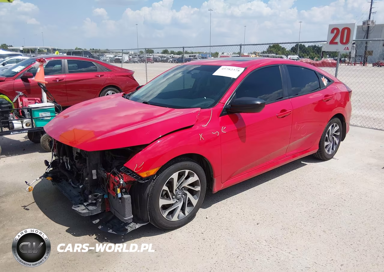 2017 Honda Civic Ex VIN:2HGFC2F72HH564971 - 2
