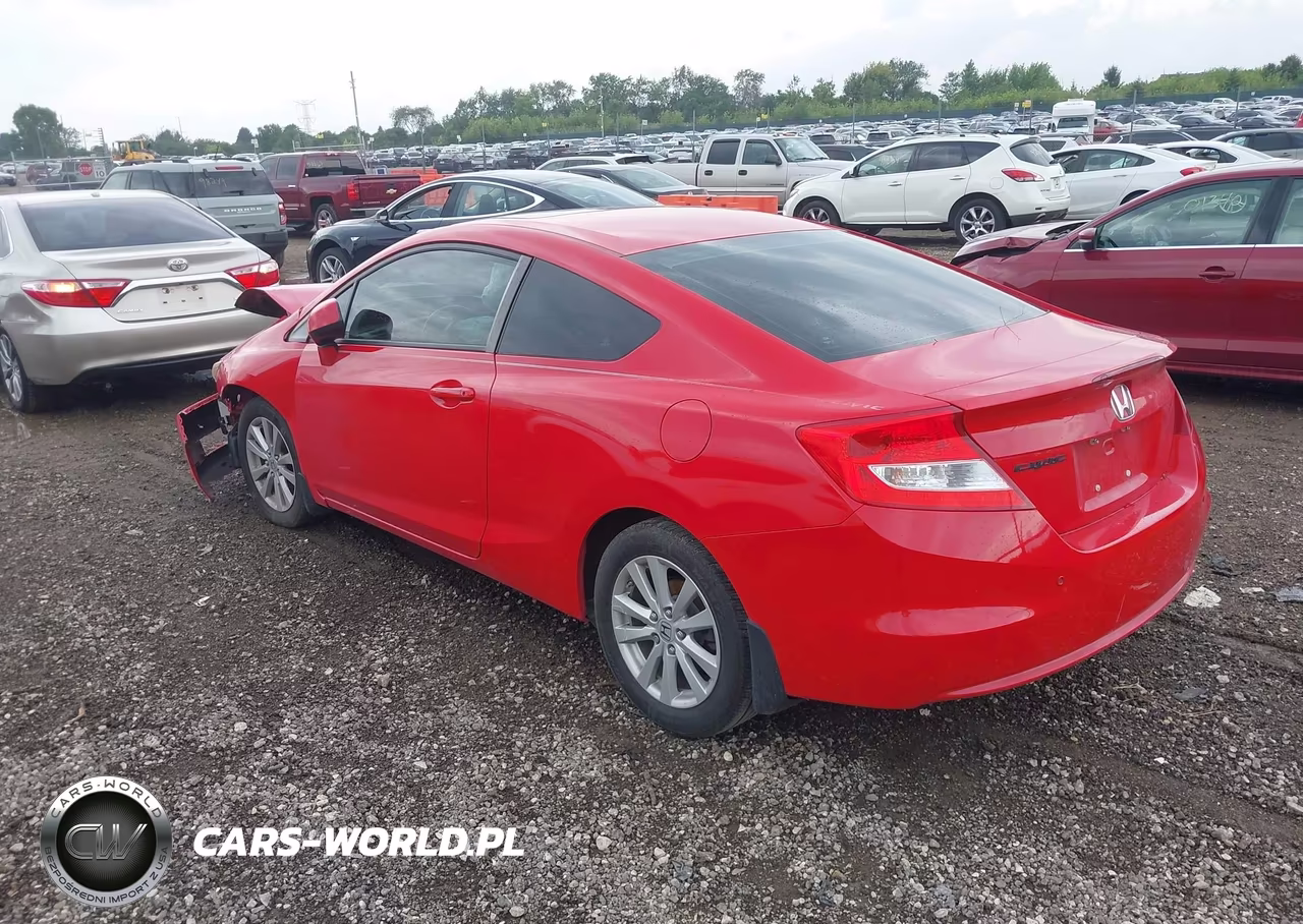 2012 Honda Civic Ex-L VIN:2HGFG3B08CH525524 - 3