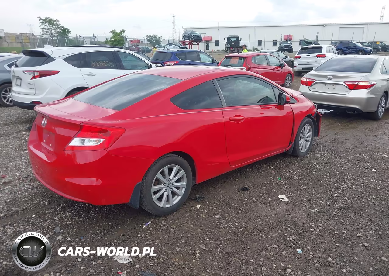 2012 Honda Civic Ex-L VIN:2HGFG3B08CH525524 - 4