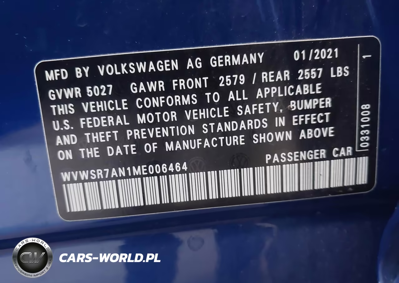 2021 Volkswagen Arteon 2.0T Sel R-Line VIN:WVWSR7AN1ME006464 - 9