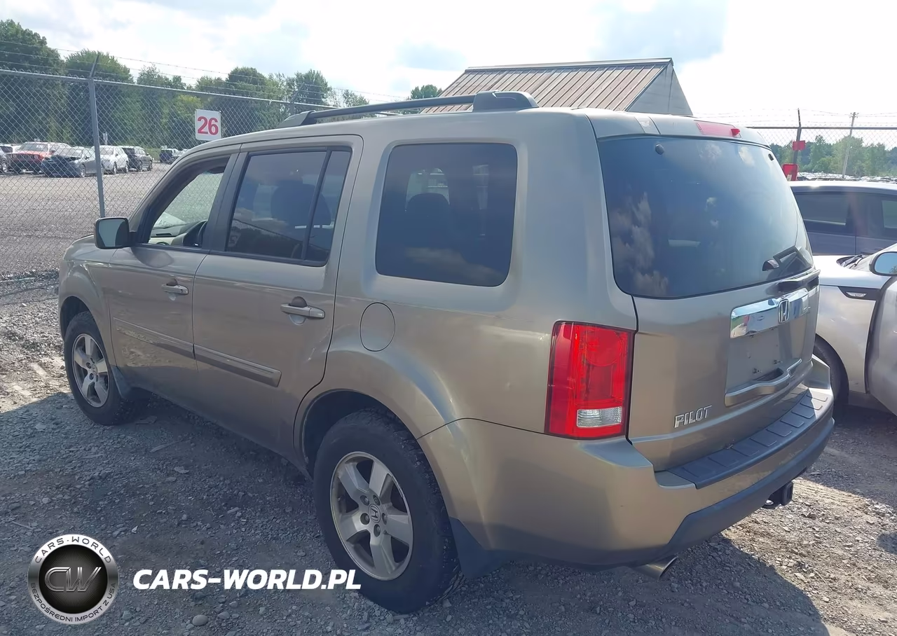 2011 Honda Pilot Ex-L VIN:5FNYF3H6XBB038447 - 3