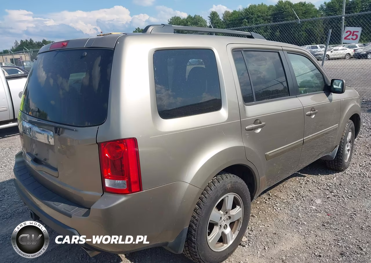 2011 Honda Pilot Ex-L VIN:5FNYF3H6XBB038447 - 4