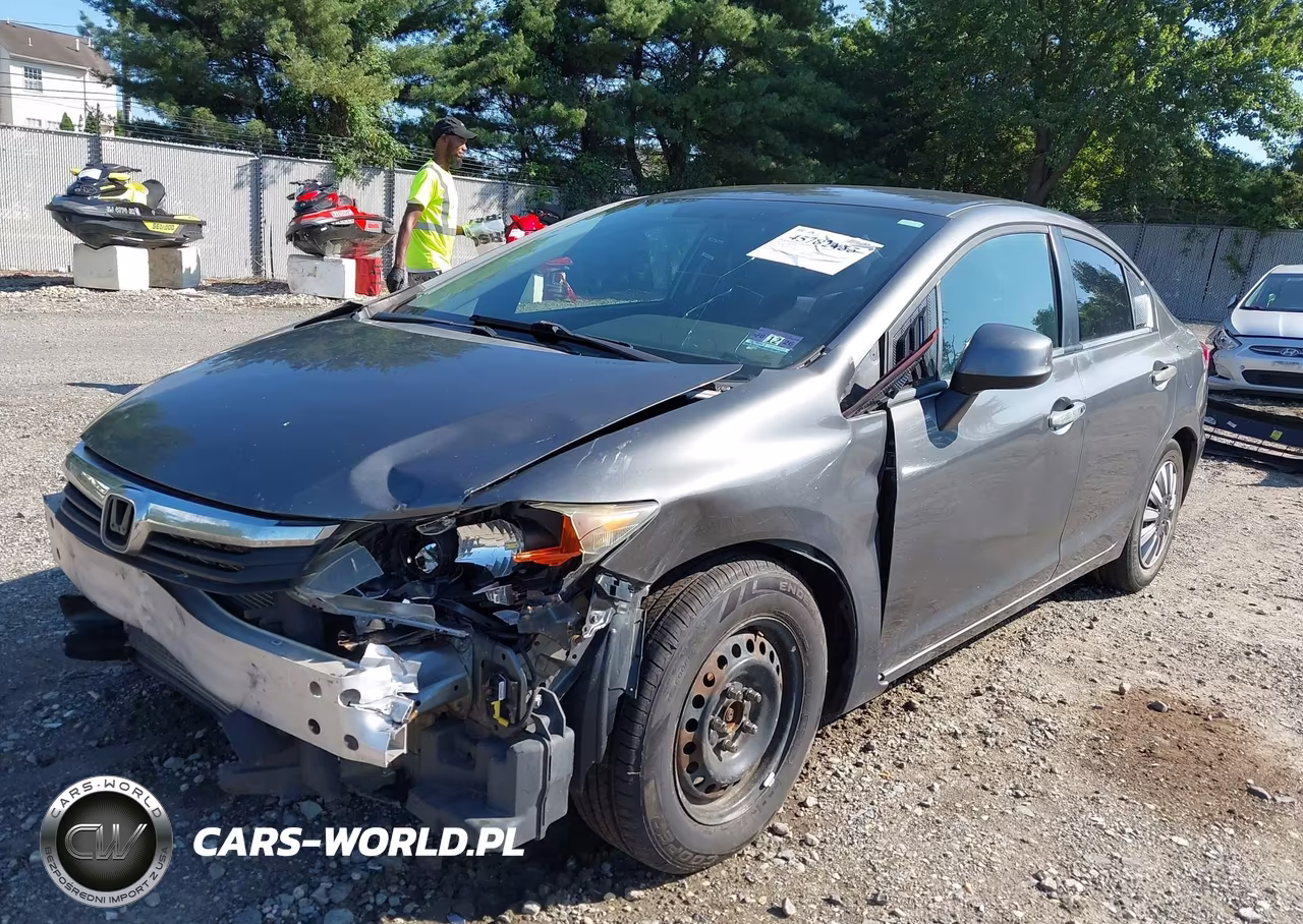 2012 Honda Civic Lx VIN:2HGFB2F50CH318558 - 15