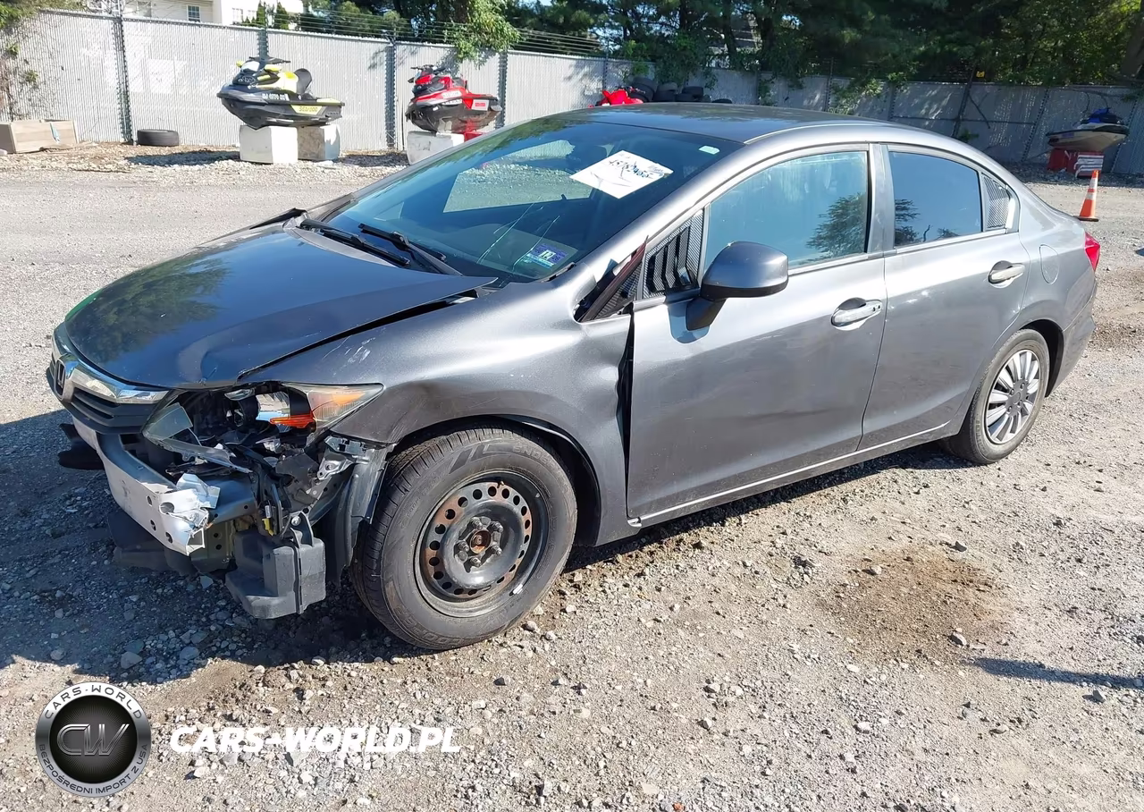 2012 Honda Civic Lx VIN:2HGFB2F50CH318558 - 2