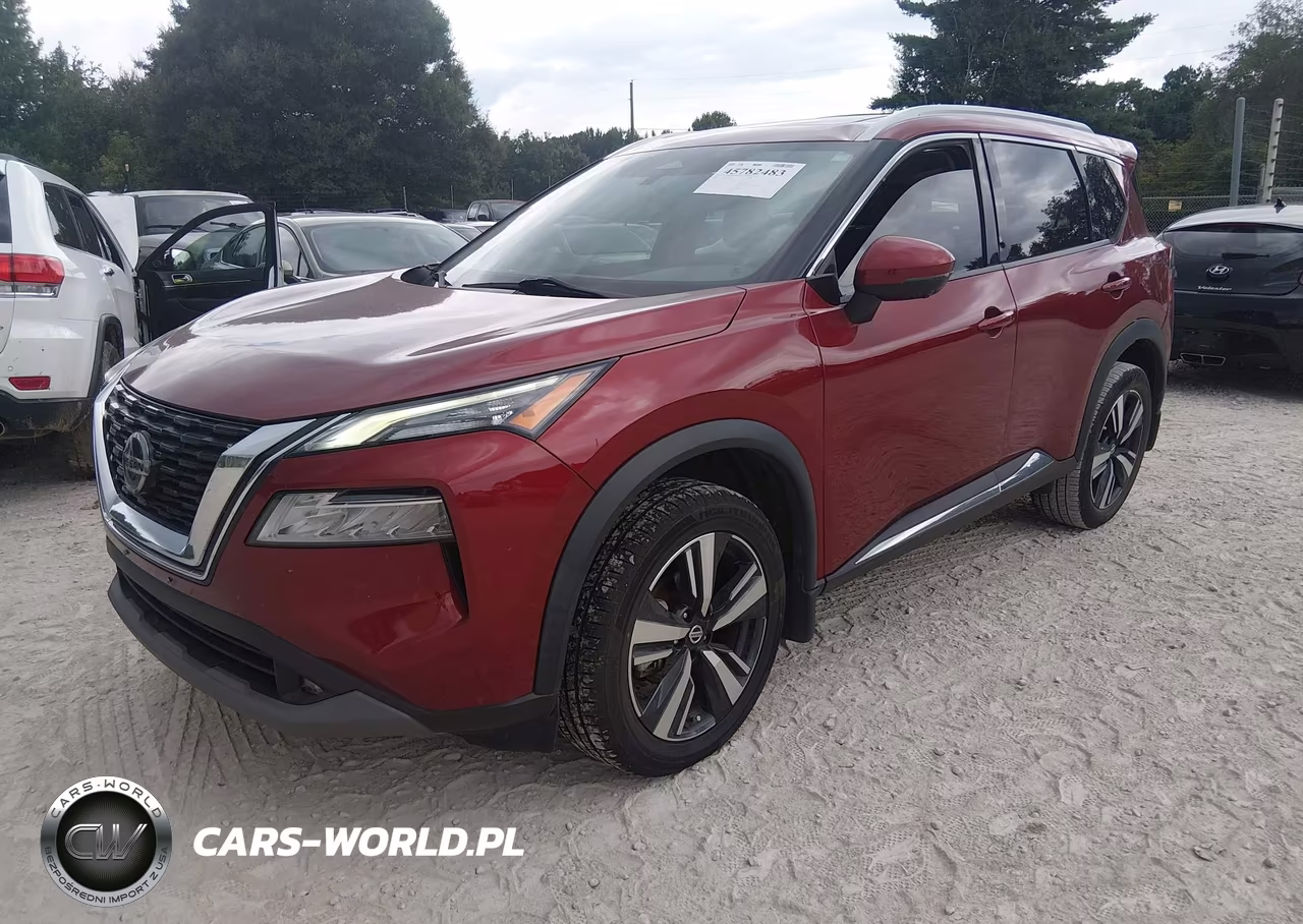 2021 Nissan Rogue Sl Fwd VIN:5N1AT3CA0MC829815 - 2