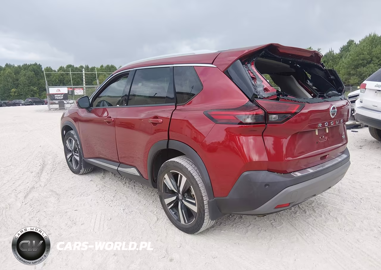 2021 Nissan Rogue Sl Fwd VIN:5N1AT3CA0MC829815 - 3
