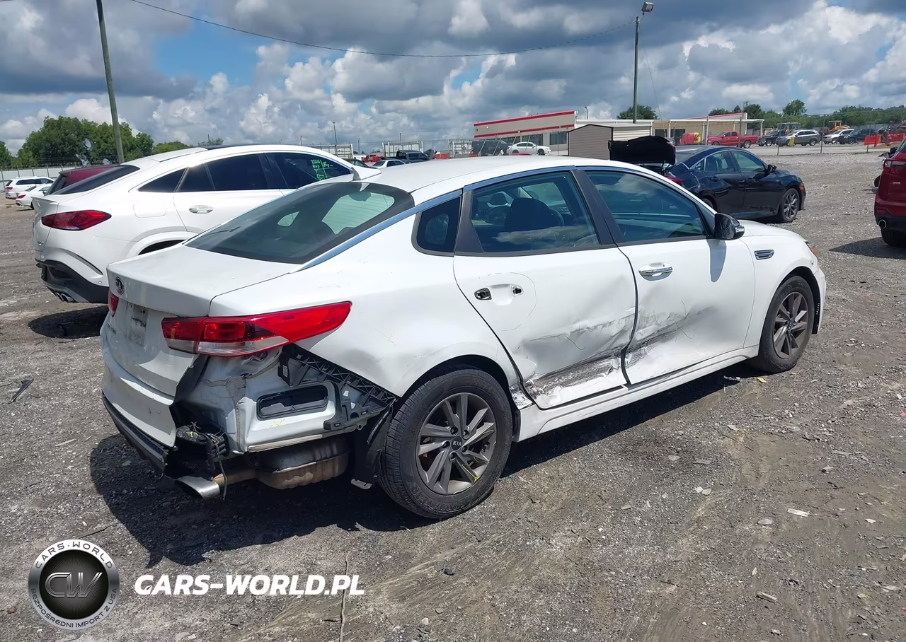 2020 Kia Optima Lx VIN:5XXGT4L30LG406401 - 4