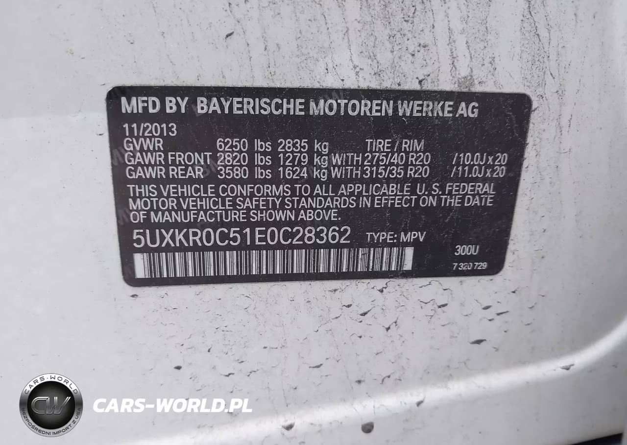 2014 BMW X5 xDrive35I VIN:5UXKR0C51E0C28362 - 9