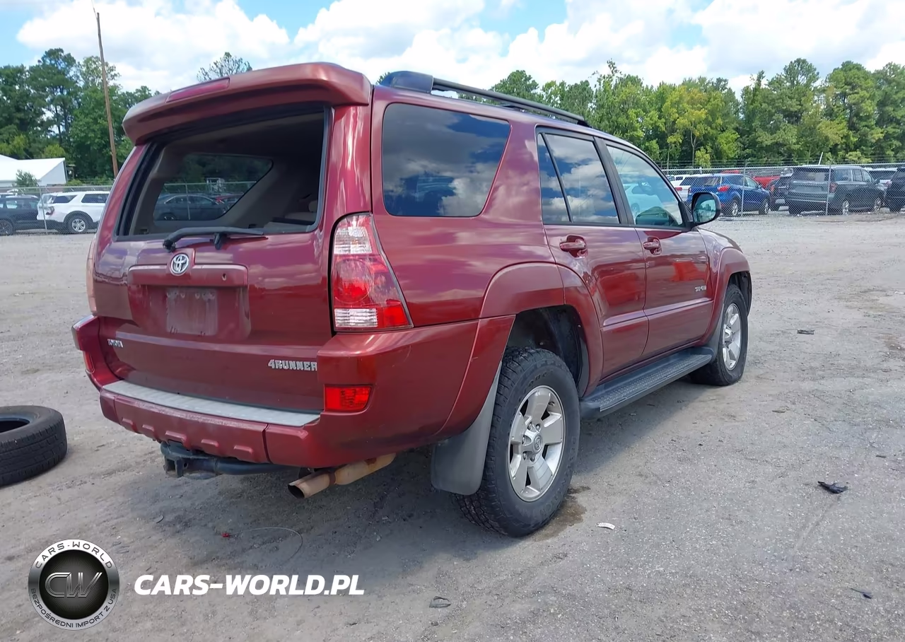 2005 Toyota 4Runner Sr5 V8 VIN:JTEBT14R958020590 - 4