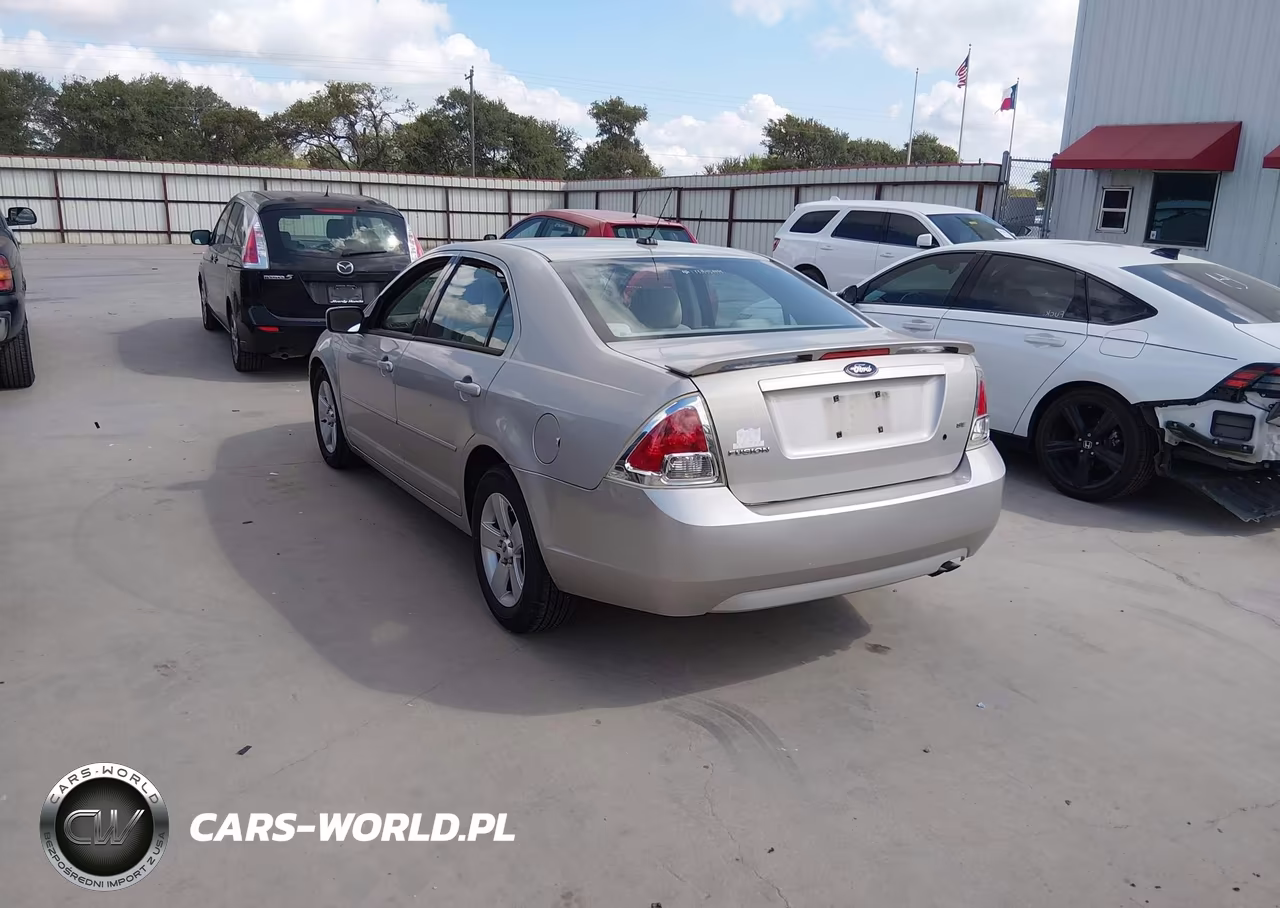 2008 Ford Fusion Se VIN:3FAHP07Z68R236740 - 3