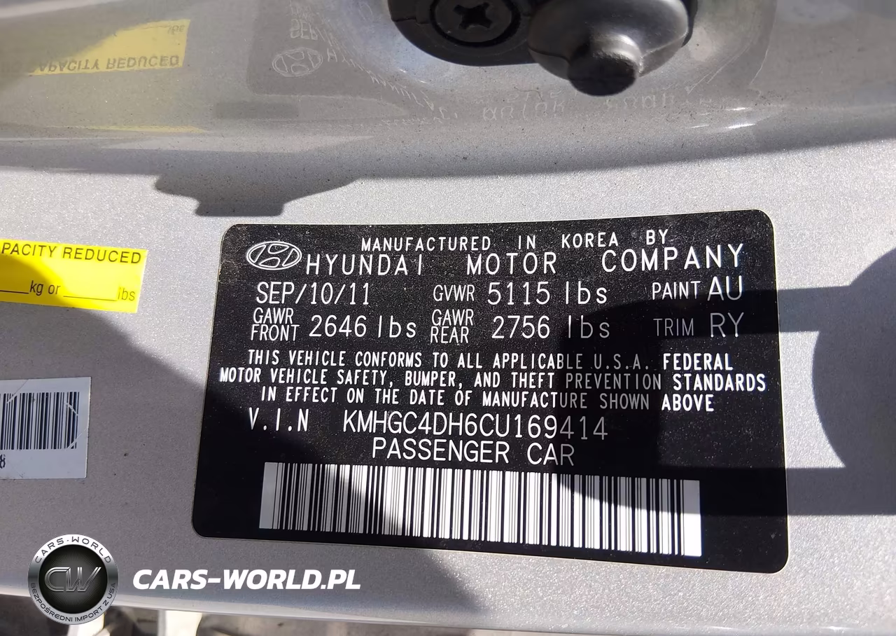 2012 Hyundai Genesis 5.0 R-Spec VIN:KMHGC4DH6CU169414 - 9