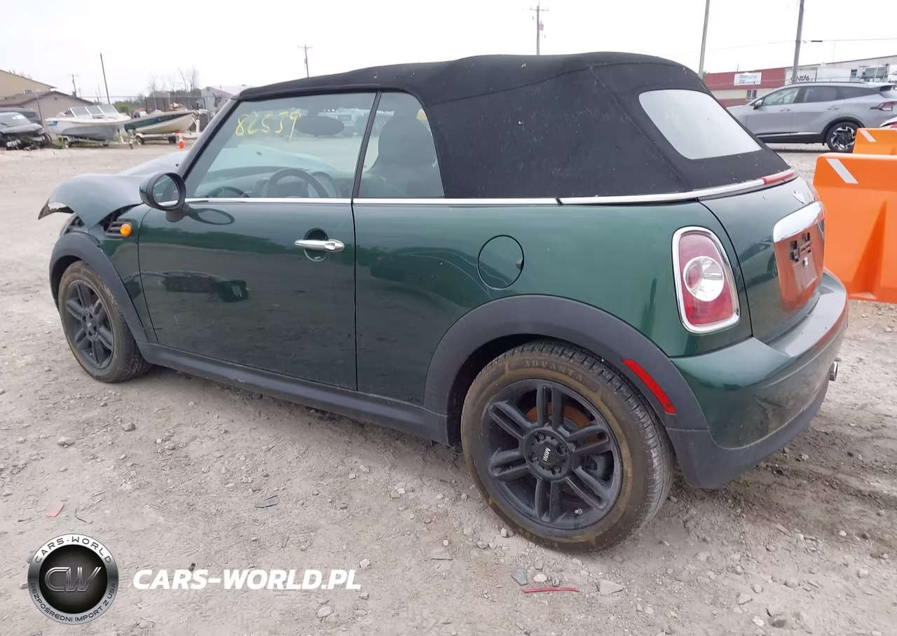 2013 Mini Convertible Cooper VIN:WMWZN3C50DT135367 - 3