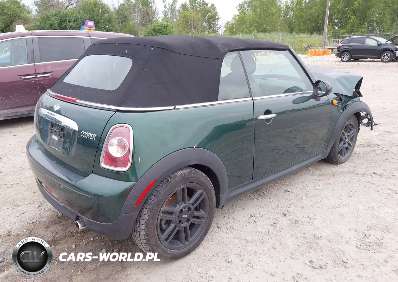 2013 Mini Convertible Cooper VIN:WMWZN3C50DT135367 - 4