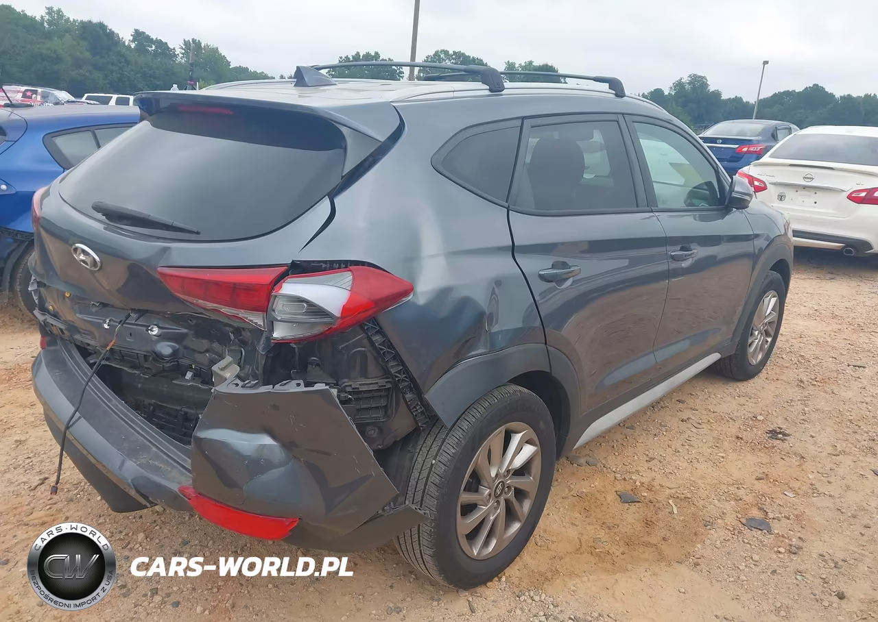 2017 Hyundai Tucson Se Plus VIN:KM8J3CA45HU413885 - 4