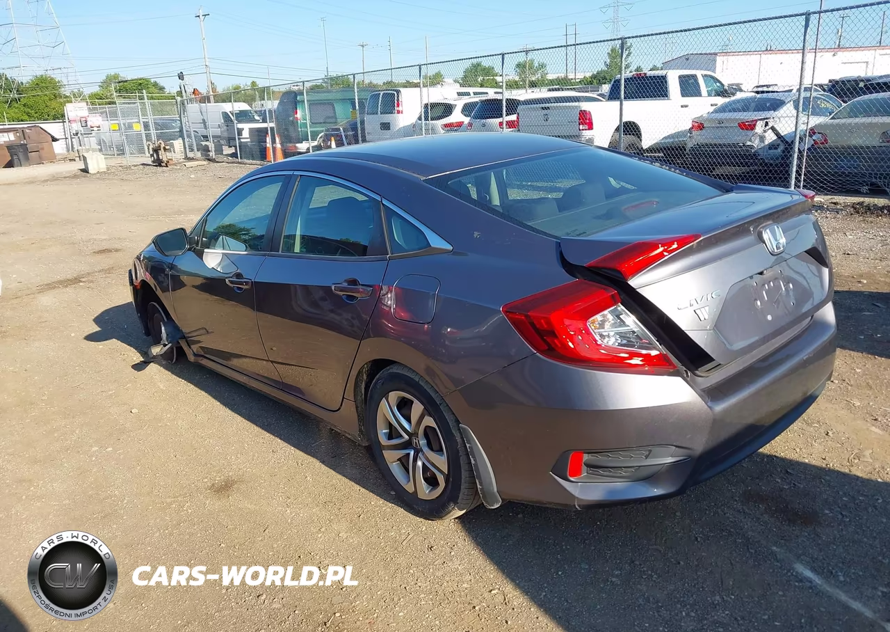 2017 Honda Civic Lx VIN:19XFC2F51HE052949 - 3