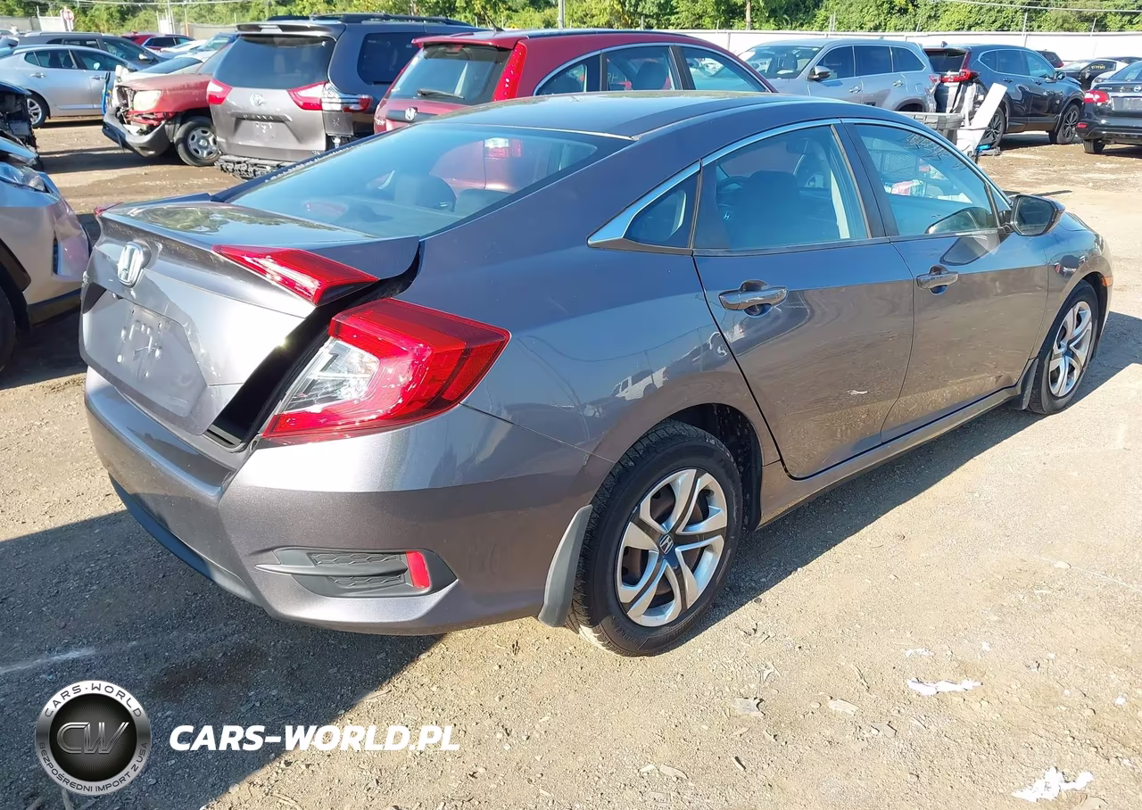 2017 Honda Civic Lx VIN:19XFC2F51HE052949 - 4