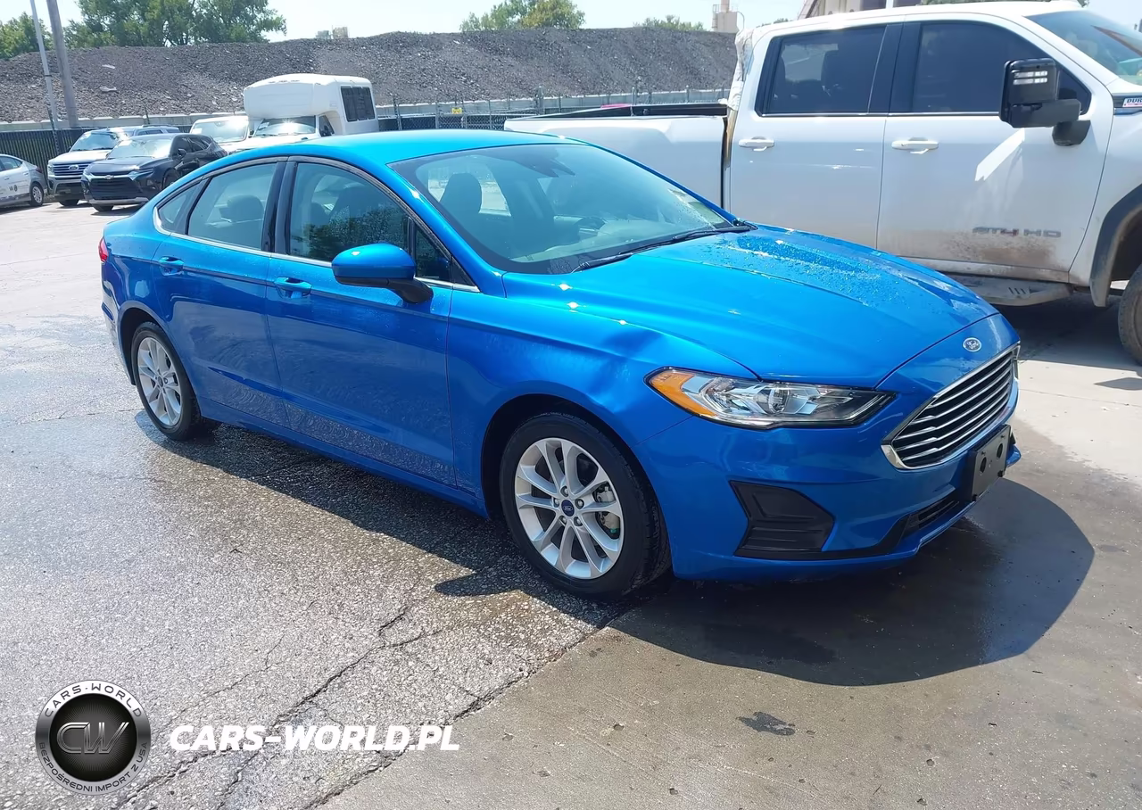 2020 Ford Fusion Hybrid Se VIN:3FA6P0LU6LR224792 - 1