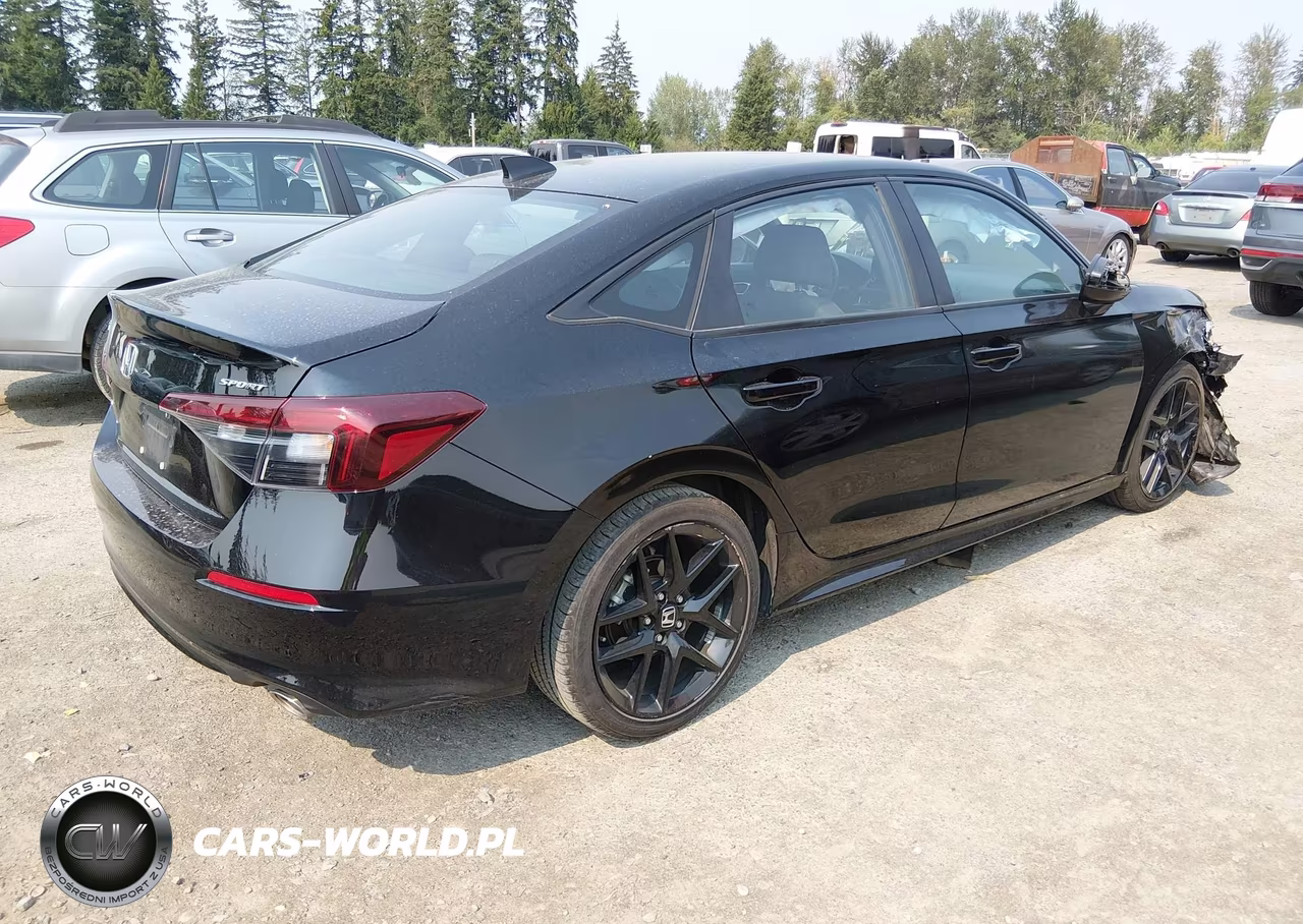 2025 Honda Civic Sport VIN:2HGFE2F53SH554689 - 4