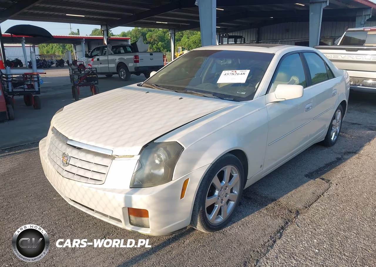 2007 Cadillac Cts Base W-1Sb VIN:1G6DP577270101860 - 2