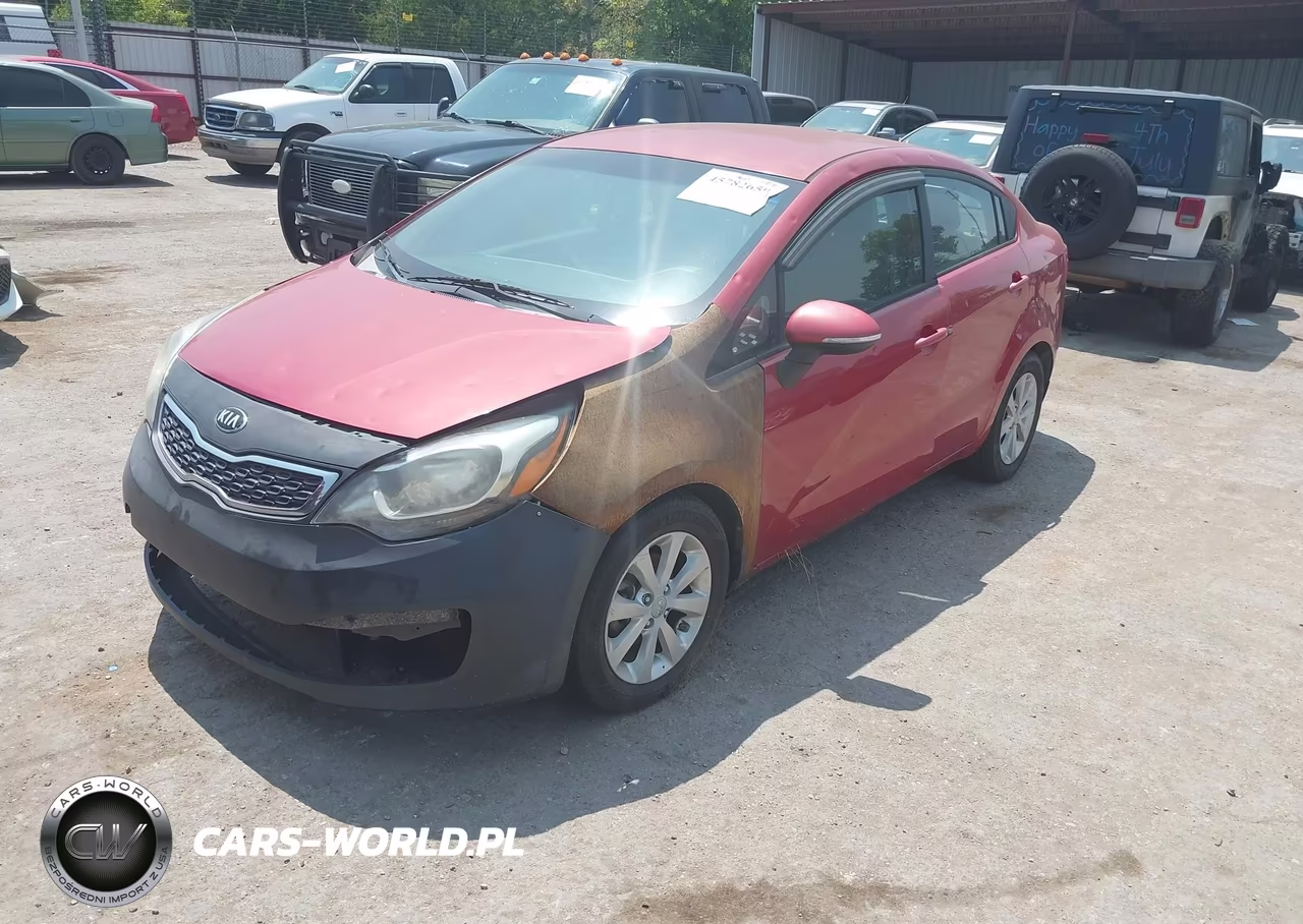 2015 Kia Rio Ex VIN:KNADN4A33F6458590 - 2