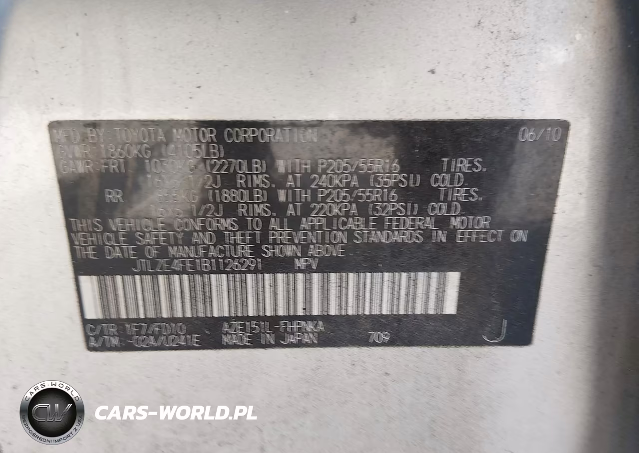 2011 Scion Xb VIN:JTLZE4FE1B1126291 - 9