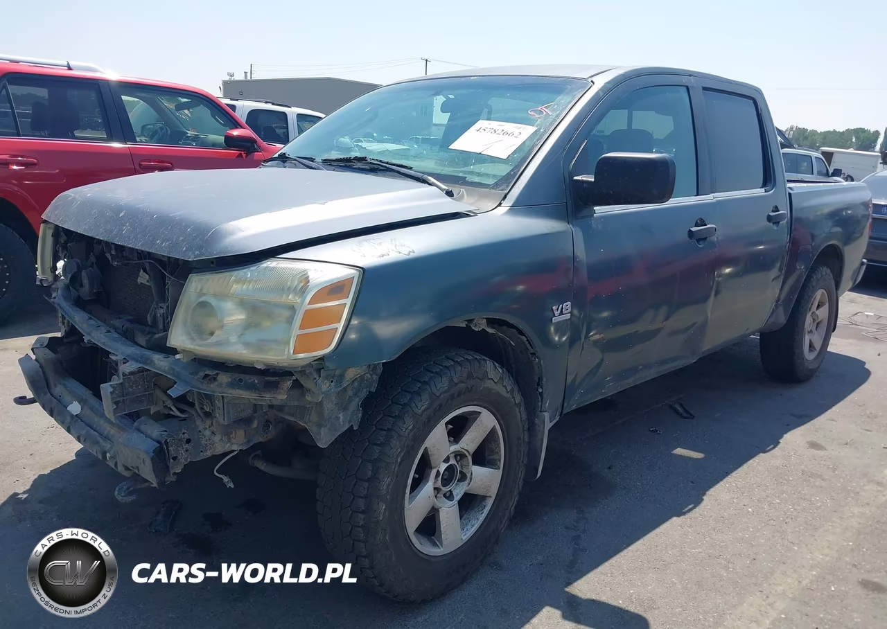 2004 Nissan Titan Xe VIN:1N6AA07B64N579980 - 2