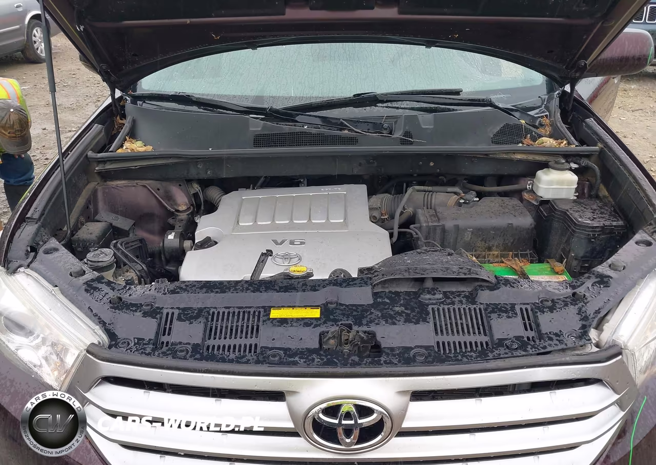 2013 Toyota Highlander Se V6 VIN:5TDBK3EH4DS193887 - 10