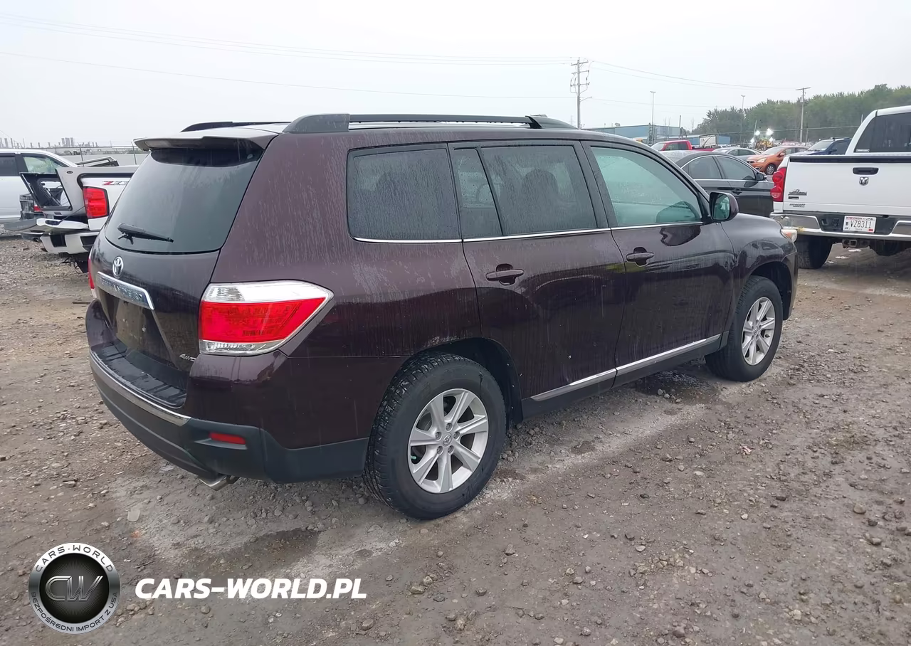 2013 Toyota Highlander Se V6 VIN:5TDBK3EH4DS193887 - 4