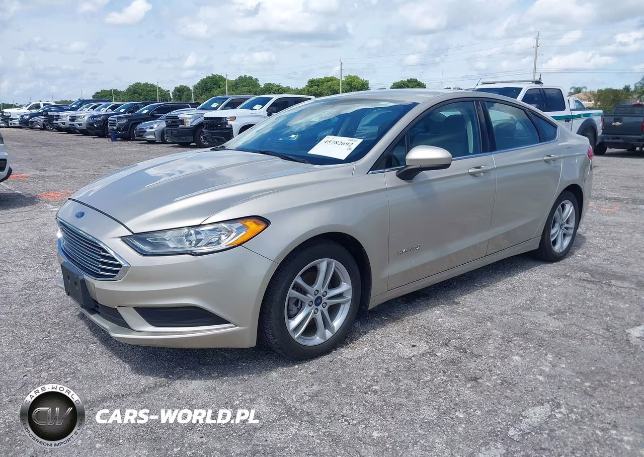 2018 Ford Fusion Hybrid S VIN:3FA6P0UU9JR122754 - 2