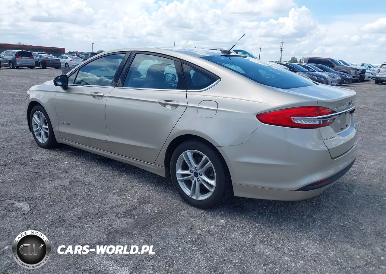 2018 Ford Fusion Hybrid S VIN:3FA6P0UU9JR122754 - 3