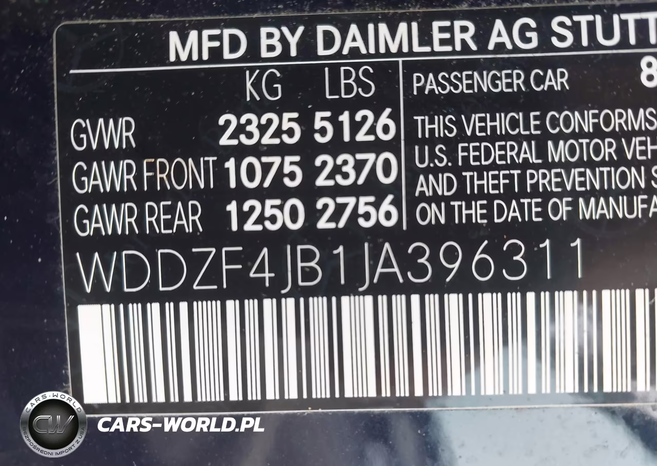 2018 Mercedes-Benz E 300 VIN:WDDZF4JB1JA396311 - 9
