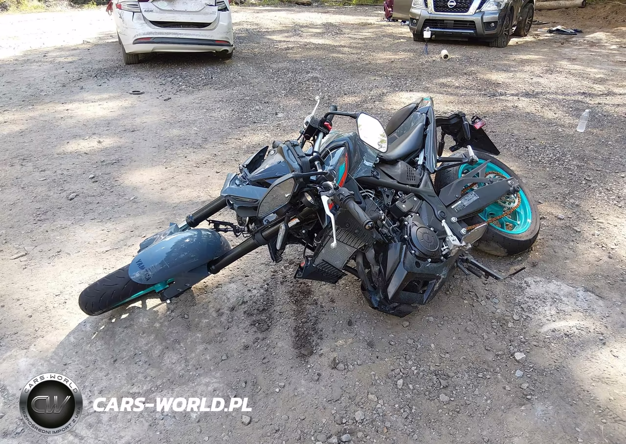 2023 Yamaha Mt-03 VIN:MH3RH20Y1PK009288 - 2