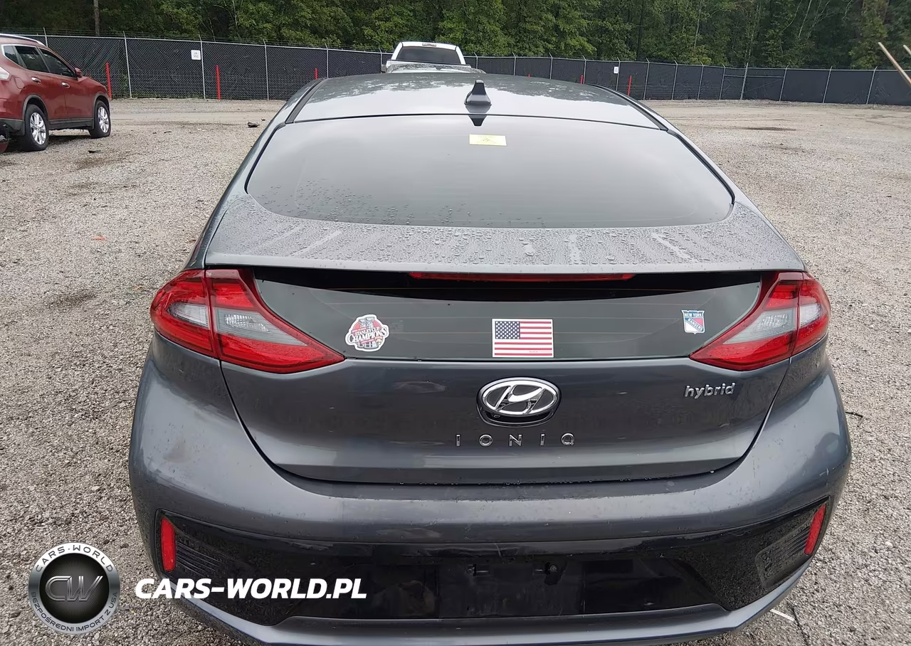 2017 Hyundai Ioniq Hybrid Sel VIN:KMHC75LC8HU021447 - 17