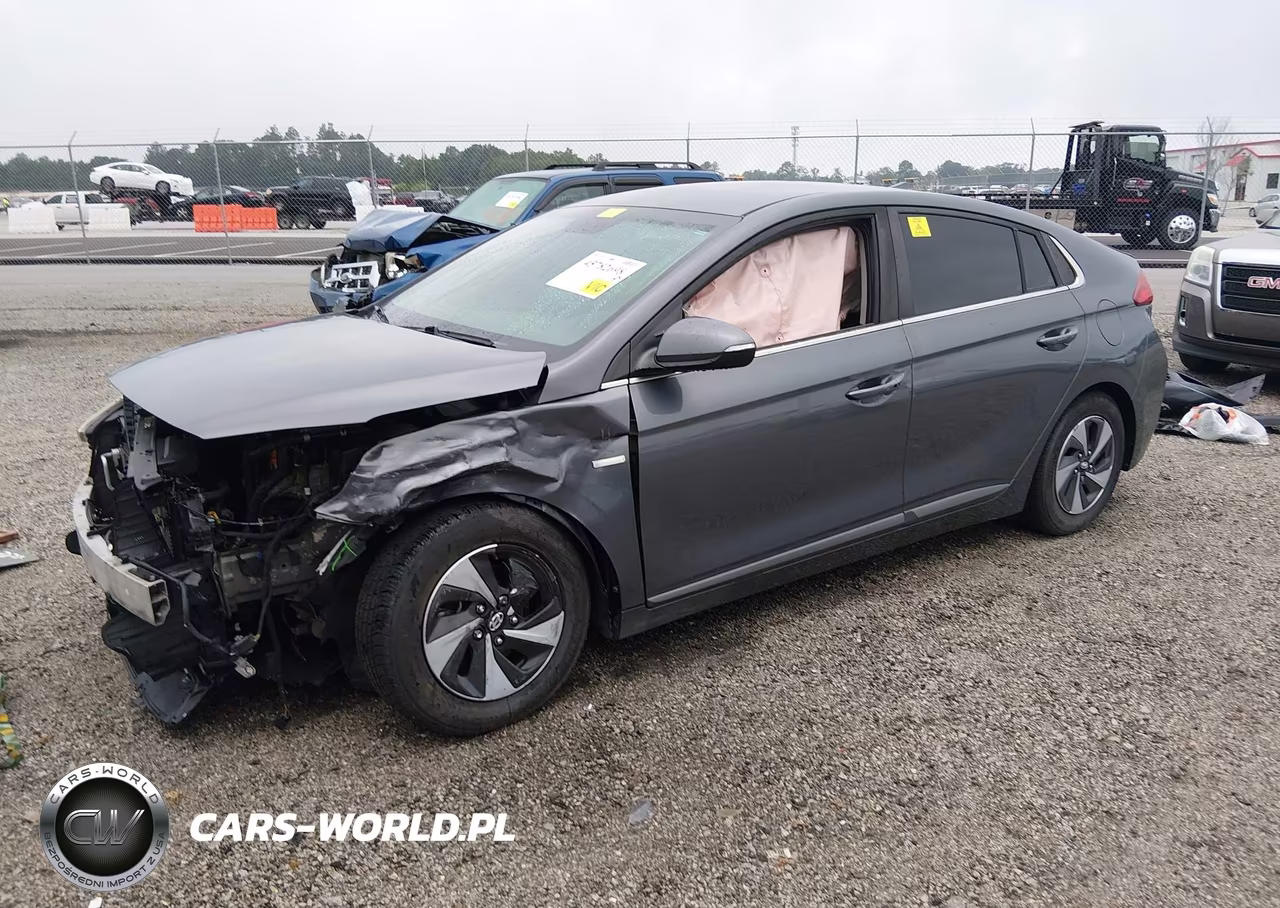 2017 Hyundai Ioniq Hybrid Sel VIN:KMHC75LC8HU021447 - 2
