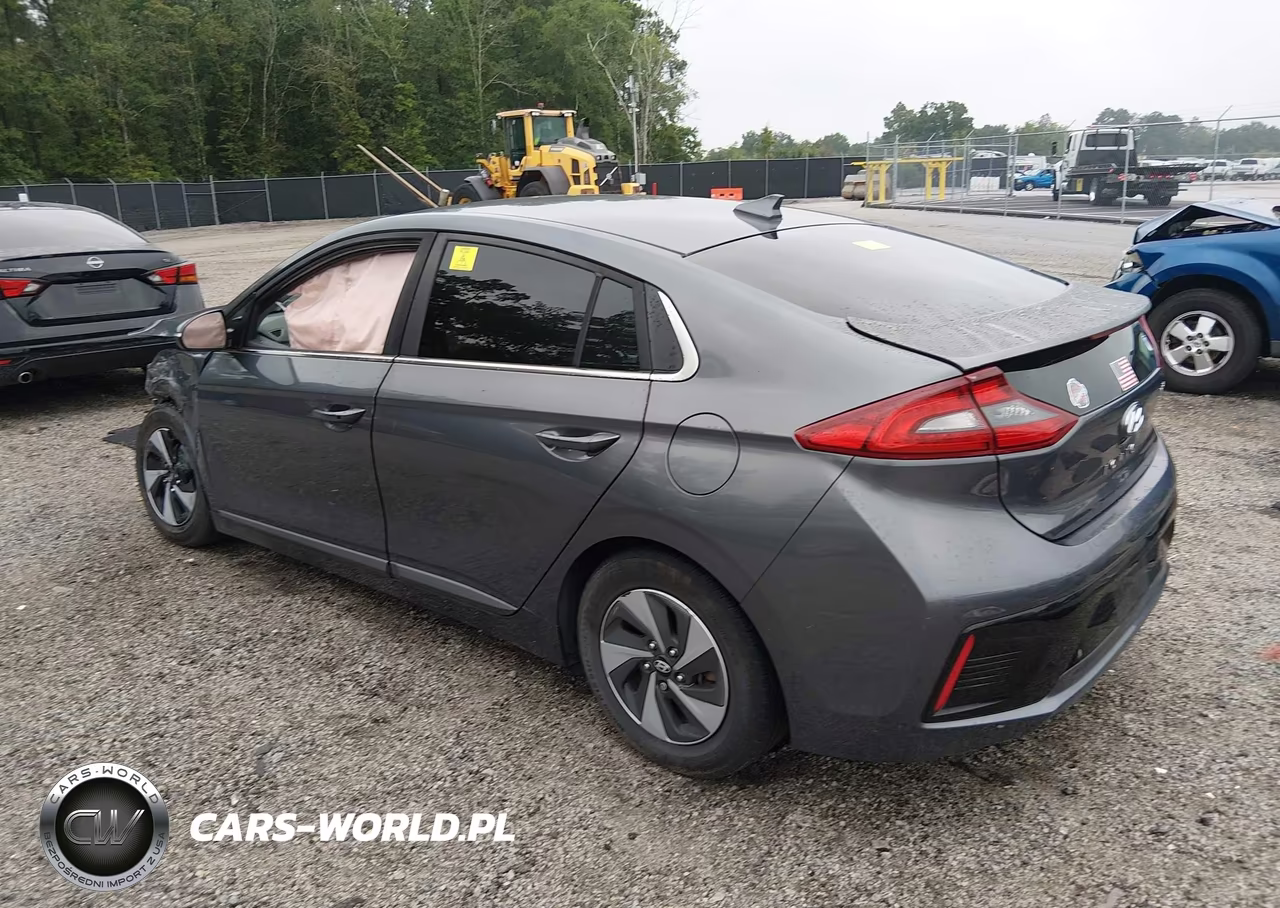 2017 Hyundai Ioniq Hybrid Sel VIN:KMHC75LC8HU021447 - 3