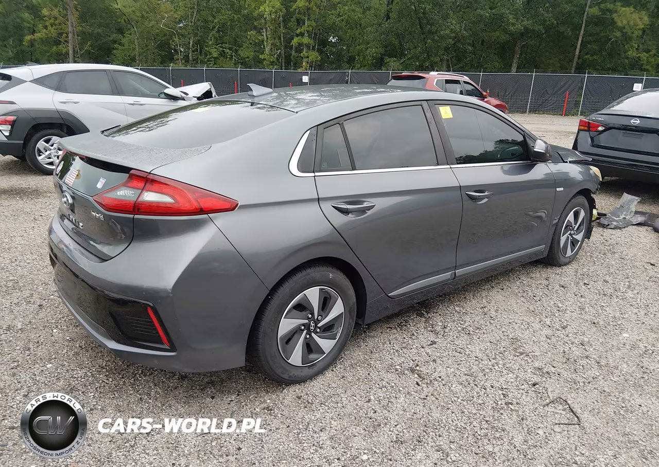 2017 Hyundai Ioniq Hybrid Sel VIN:KMHC75LC8HU021447 - 4