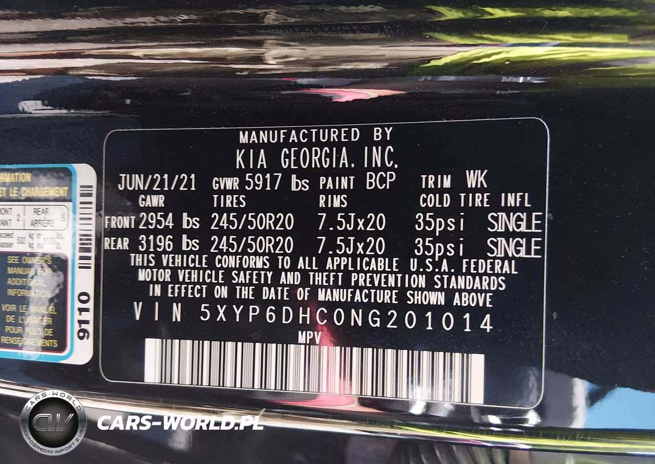 2022 Kia Telluride S VIN:5XYP6DHC0NG201014 - 9