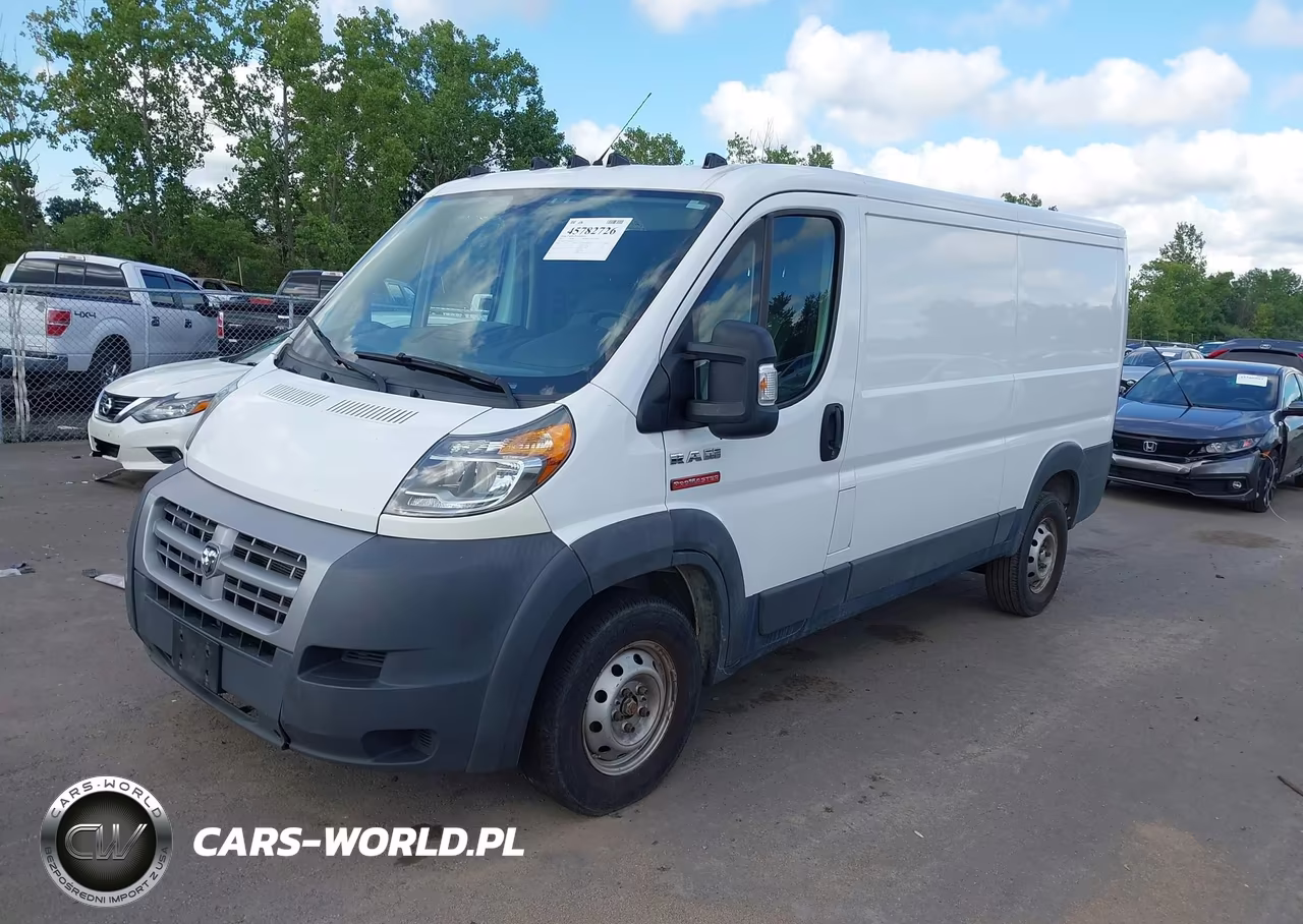 2017 Ram Promaster 1500 Low Roof 136 Wb VIN:3C6TRVAG6HE508513 - 2