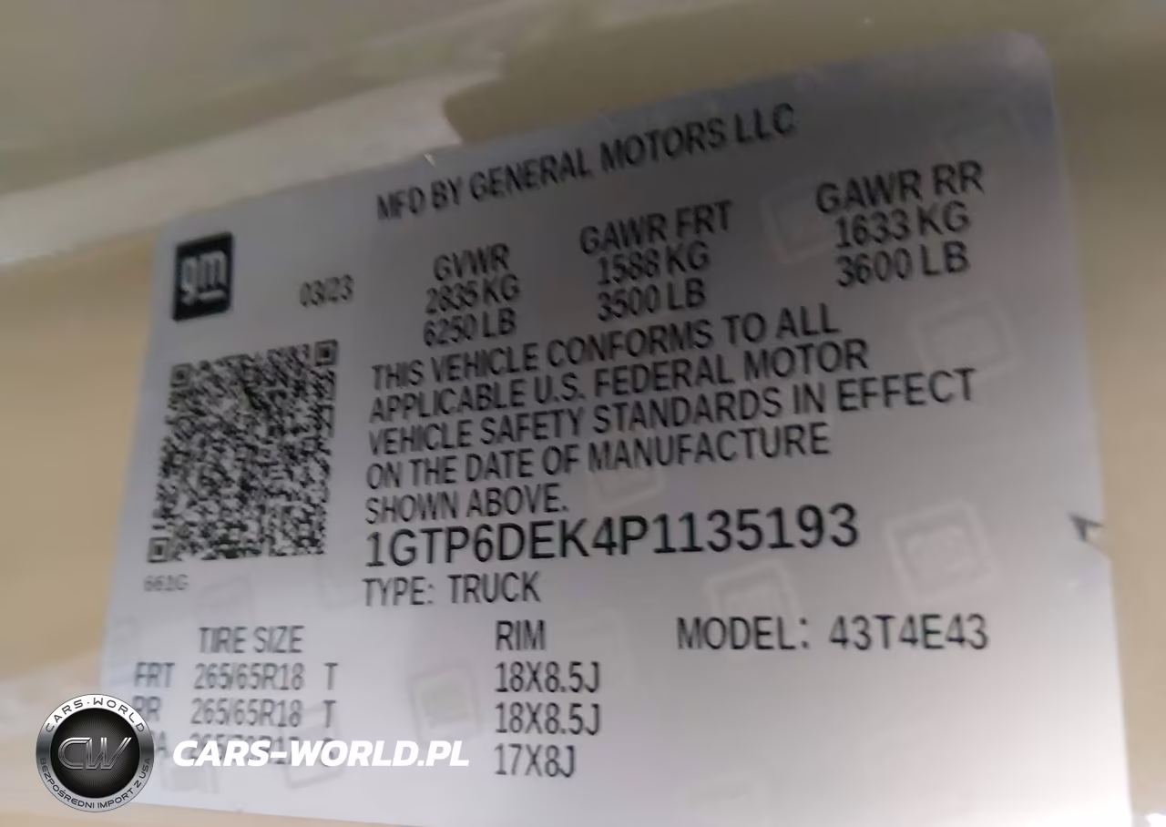 2023 GMC Canyon 4Wd Short Box At4 VIN:1GTP6DEK4P1135193 - 9