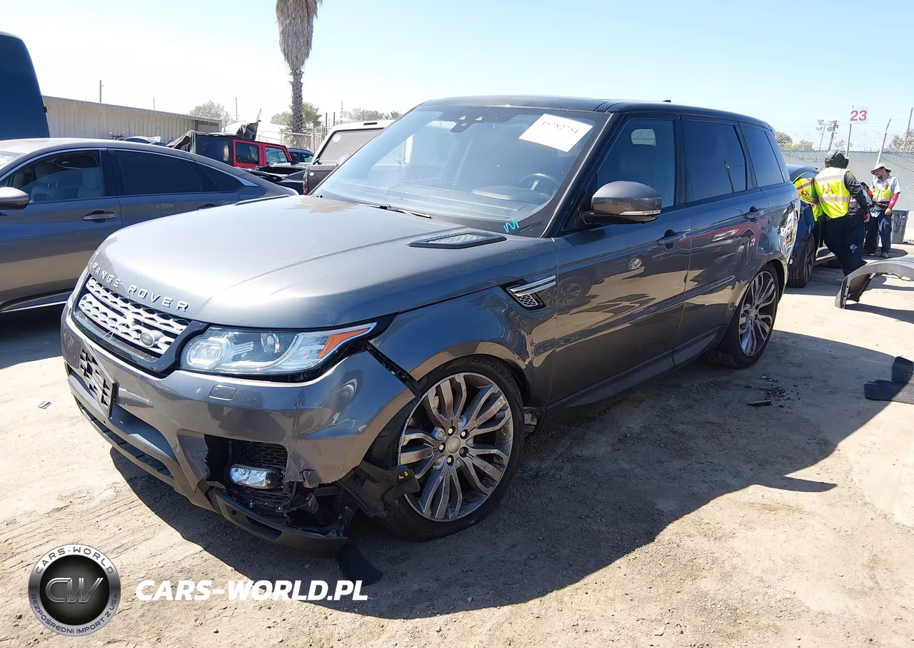 2017 Land Rover Range Rover Sport 3.0L V6 Supercharged Hse VIN:SALWR2FV8HA681666 - 2