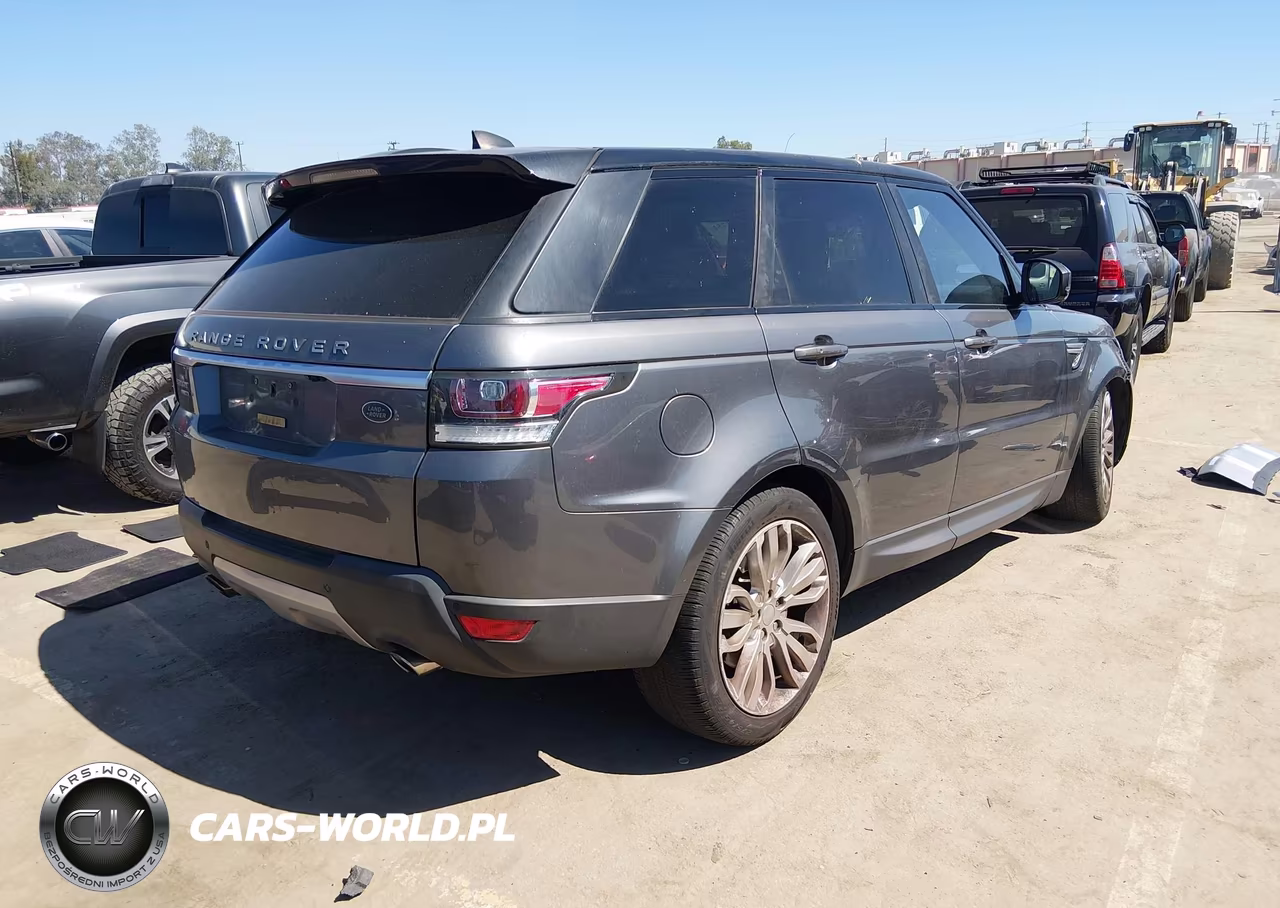2017 Land Rover Range Rover Sport 3.0L V6 Supercharged Hse VIN:SALWR2FV8HA681666 - 4