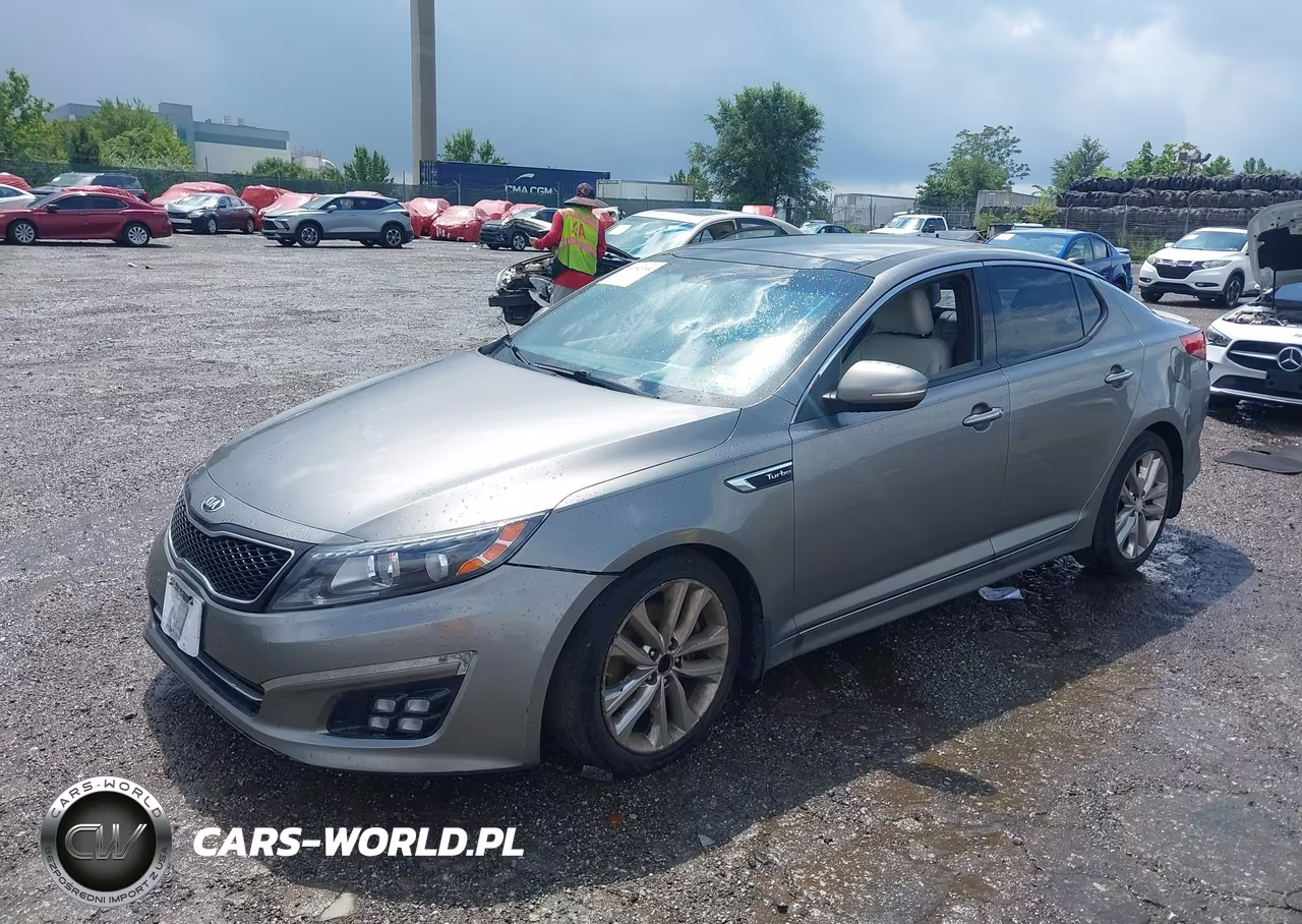2015 Kia Optima Sxl Turbo VIN:5XXGR4A63FG369859 - 2